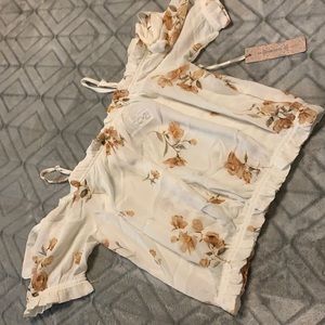 Cute off the shoulder blouse